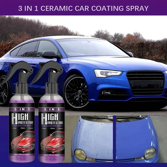 🔥Last Day 49% OFF🔥-3 in 1 Ceramic Car Coating Spray